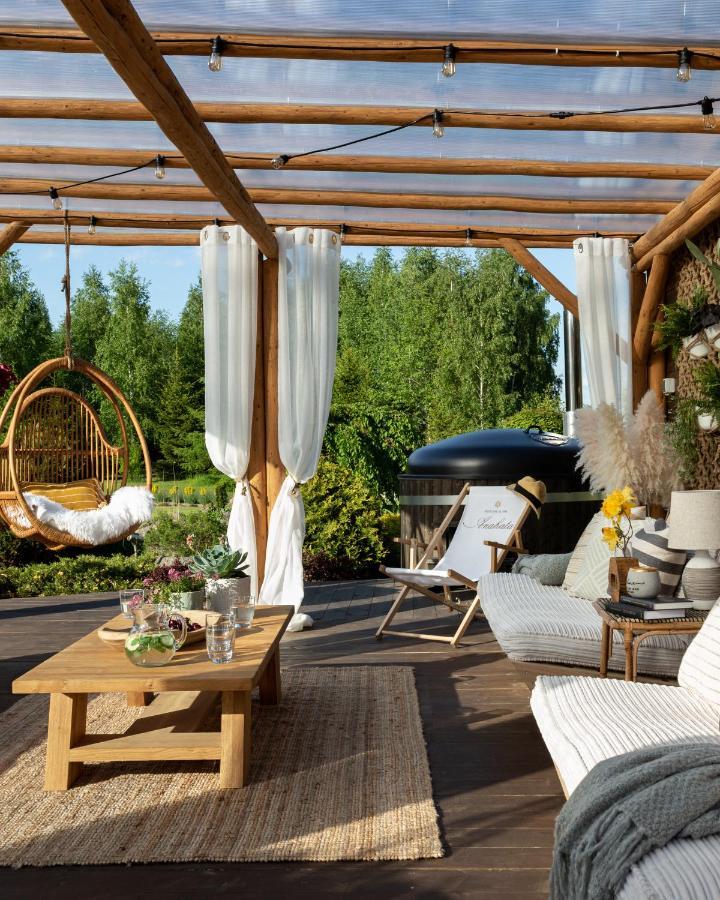Anahata Siedlisko&Spa Villa Sejny Exterior foto